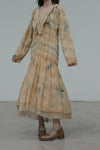 MUTEDANCE hand dyed silk dress MD20FW11